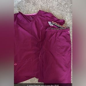 Heart soul women’s scrubs